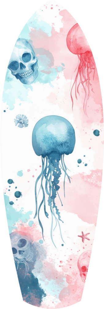 JellyFish Glass Wall Art