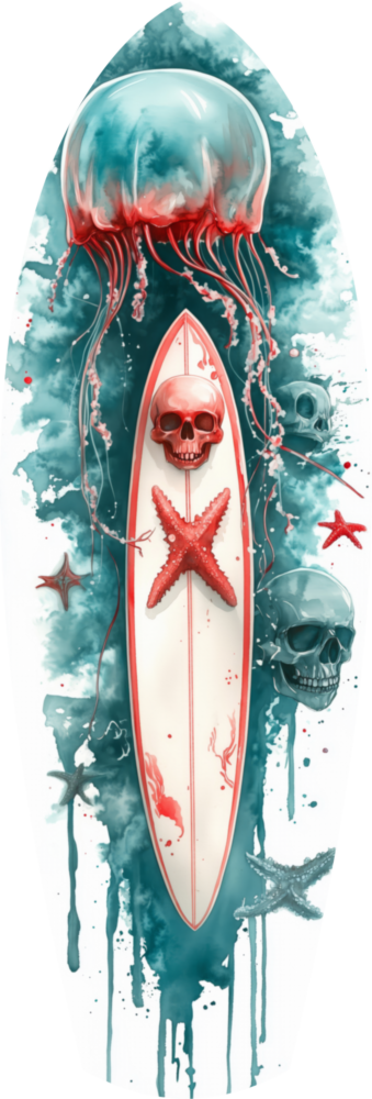 JellyFish Glass Wall Art