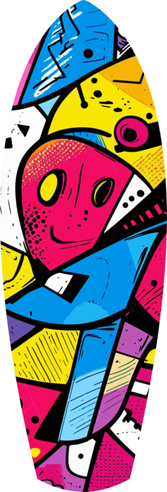 Colors of Geometry Glass Wall Art