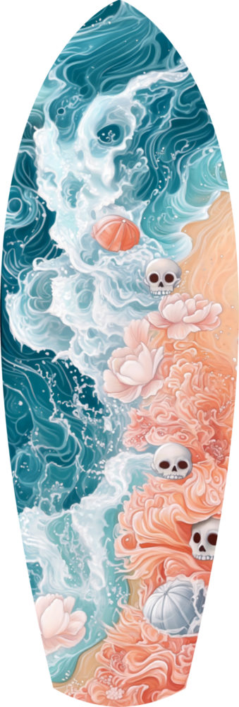 Eternal Tides  Glass Wall Art