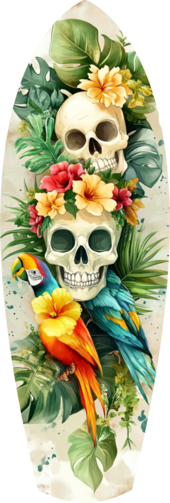 Tropical Mystique Glass Wall Art