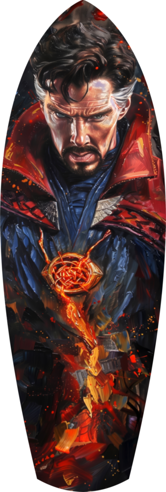 Superhero Glass Wall Art