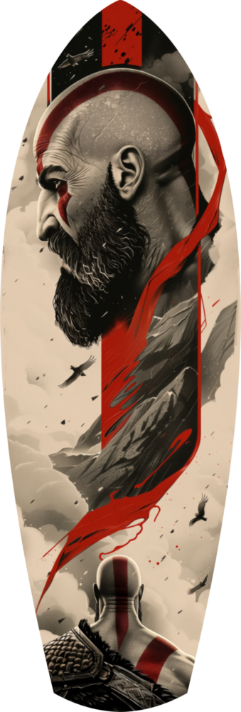 Kratos Glass Wall Art