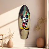 Graffiti Mouse Pop Art Glass Wall Art.