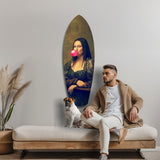 Renaissance Bubble Gum Pop Art Tempered Glass Wall Art.