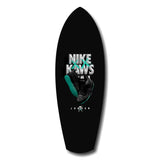 Teal Sole Sneaker Streetwear Pop Art Glass Wall Art.