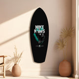 Teal Sole Sneaker Streetwear Pop Art Glass Wall Art.
