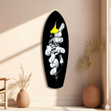 Anime Fighter Bandage Hands Manga Glass Wall Art.