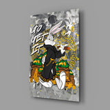 Bugs Bunny: The Game of Wealth Glass Wall Art || Designer Collection