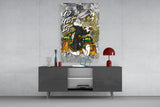 Bugs Bunny: The Game of Wealth Glass Wall Art || Designer Collection