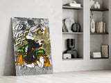 Bugs Bunny: The Game of Wealth Glass Wall Art || Designer Collection