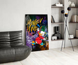 MONEY MOVE: Luxury Duck Glass Wall Art || Designer Collection