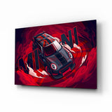 MINI Vortex of Speed Glass Wall Art || Designer Collection