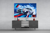 BMW M2 Dance of Speed Glass Wall Art || Designer Collection