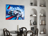 BMW M2 Dance of Speed Glass Wall Art || Designer Collection