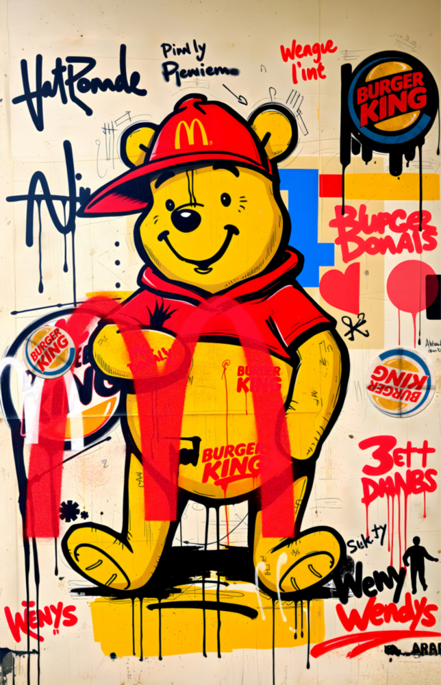 Honey of Brands Glass Wall Art || Designer Collection