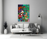 Scrooge's Cash Harvest Glass Wall Art || Designer Collection