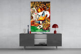 Scrooge King of Poker Glass Wall Art || Designer Collection