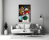 Scrooge's Money Laundering Glass Wall Art || Designer Collection