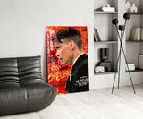 Tommy Shelby The Ruleless Boss Glass Wall Art || Designer Collection