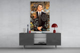 The Wolf of Wall Street Glass Wall Art || Designer Collection