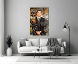 The Wolf of Wall Street Glass Wall Art || Designer Collection