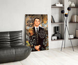 The Wolf of Wall Street Glass Wall Art || Designer Collection