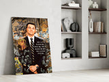 The Wolf of Wall Street Glass Wall Art || Designer Collection