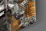 Conor McGregor Riches and Glory Glass Wall Art || Designer Collection