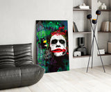 Joker Why Are We So Serious? Glass Wall Art || Designer Collection