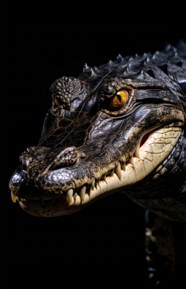 Eyes of the Swamp Glass Wall Art || Designer Collection