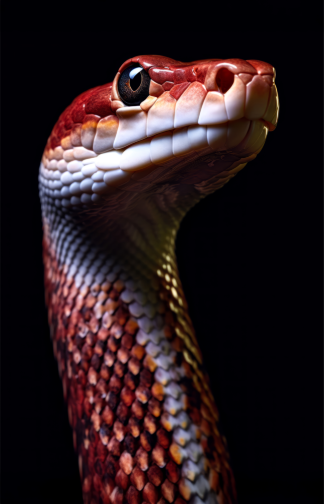 Eyes of the Fiery Serpent Glass Wall Art || Designer Collection