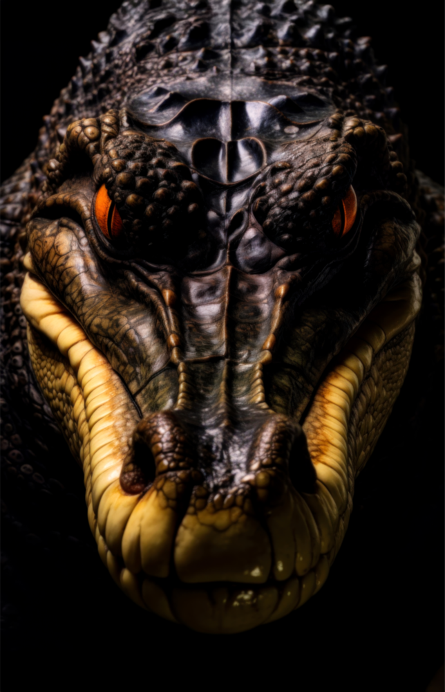 The Hunter in the Eyes Glass Wall Art || Designer Collection