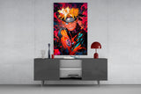 Naruto Portrait of Energy Glass Wall Art || Designer Collection