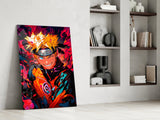 Naruto Portrait of Energy Glass Wall Art || Designer Collection