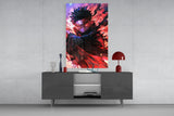 Obito: Rage of the Sharingan Glass Wall Art || Designer Collection