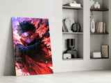 Obito: Rage of the Sharingan Glass Wall Art || Designer Collection