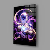 Frieza Purple Power Glass Wall Art || Designer Collection
