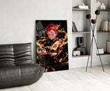 Sand King Gaara Glass Wall Art || Designer Collection