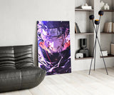 Amaterasu Itachi Glass Wall Art || Designer Collection