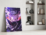 Amaterasu Itachi Glass Wall Art || Designer Collection