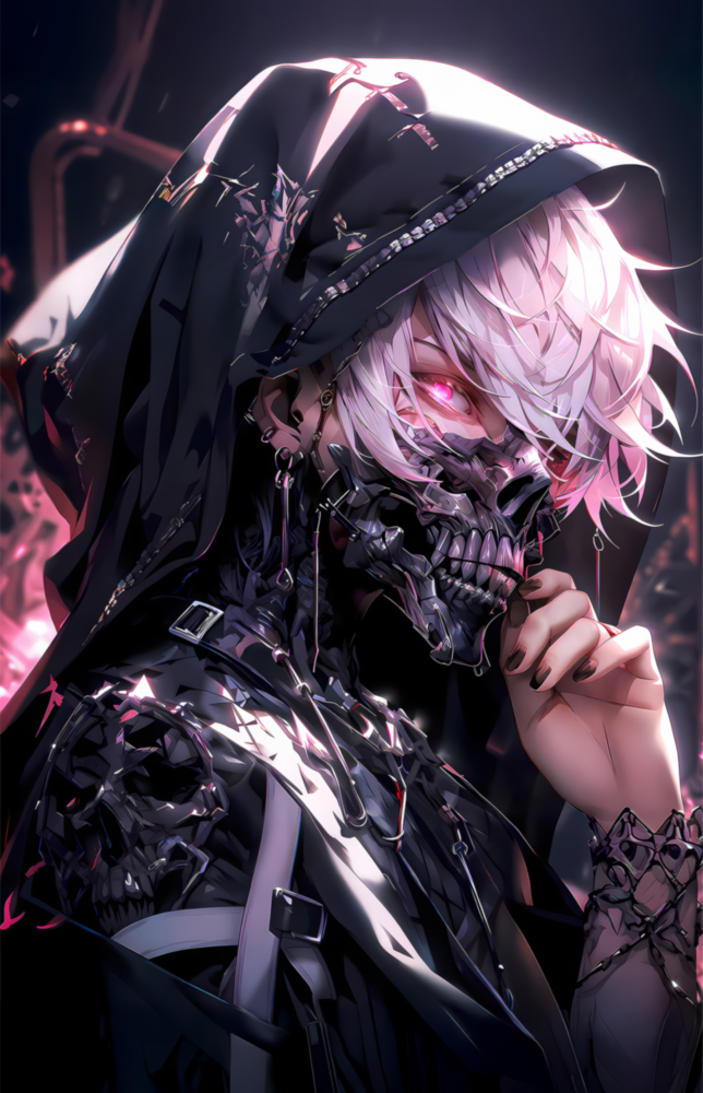 Shadow Queen Glass Wall Art || Designer Collection