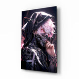 Shadow Queen Glass Wall Art || Designer Collection