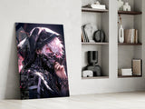 Shadow Queen Glass Wall Art || Designer Collection