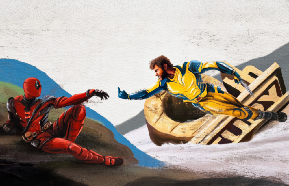 The Creation of Heroes Glass Wall Art || Designer Collection