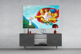 Homer's Genesis Glass Wall Art || Designer Collection