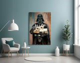 Crisis of the Dark Side Glass Wall Art || Designer Collection