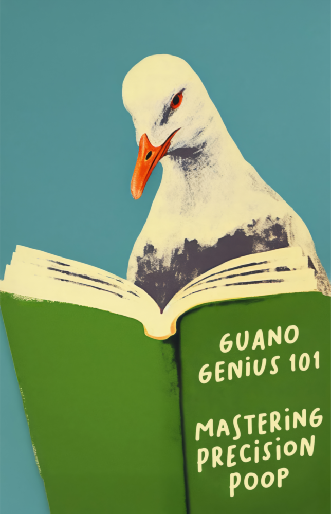 Seagull Science Glass Wall Art || Designer Collection