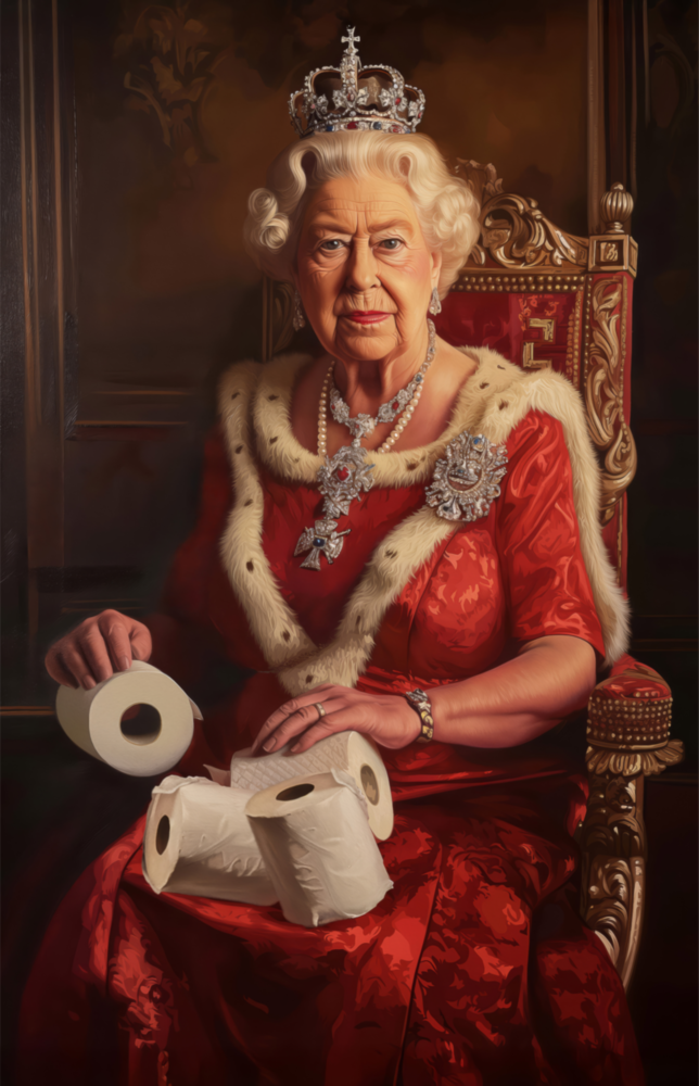 The Queen's Secret Glass Wall Art || Designer Collection