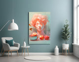 Apple Elegance Glass Wall Art || Designer Collection